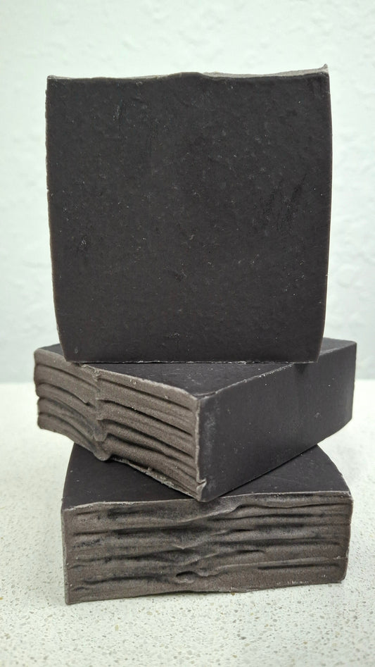 Black Detox (Charcoal Fresh Cleanse Bar) handcrafted activated charcoal cold process soap