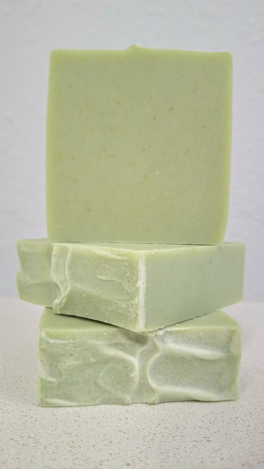 Leaf Remedy (Herbal Clear Comfort Bar) handcrafted herbal cold process soap