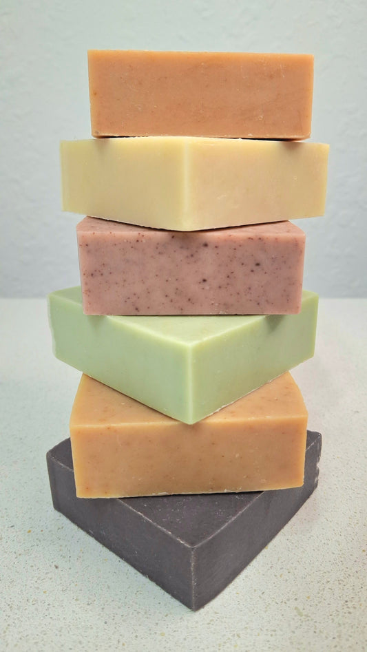 BelleSH Ritual Collection Set featuring a variety of handcrafted natural soaps for different skin care needs